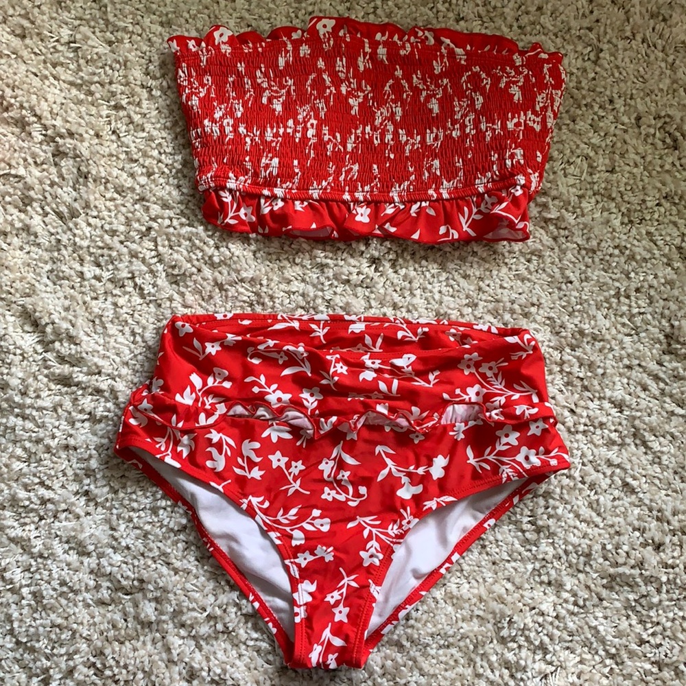 High waist swimsuit